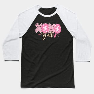 Xoxo Yall Western Valentine Day Baseball T-Shirt